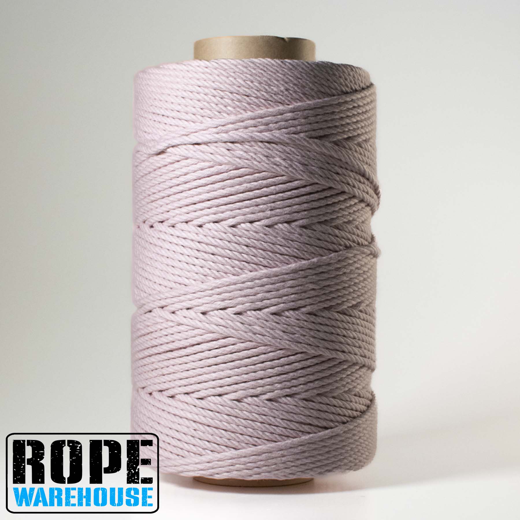 3MM X 400M LIGHT PINK 4 STRAND COLOURED COTTON ROPE – ROPE WAREHOUSE