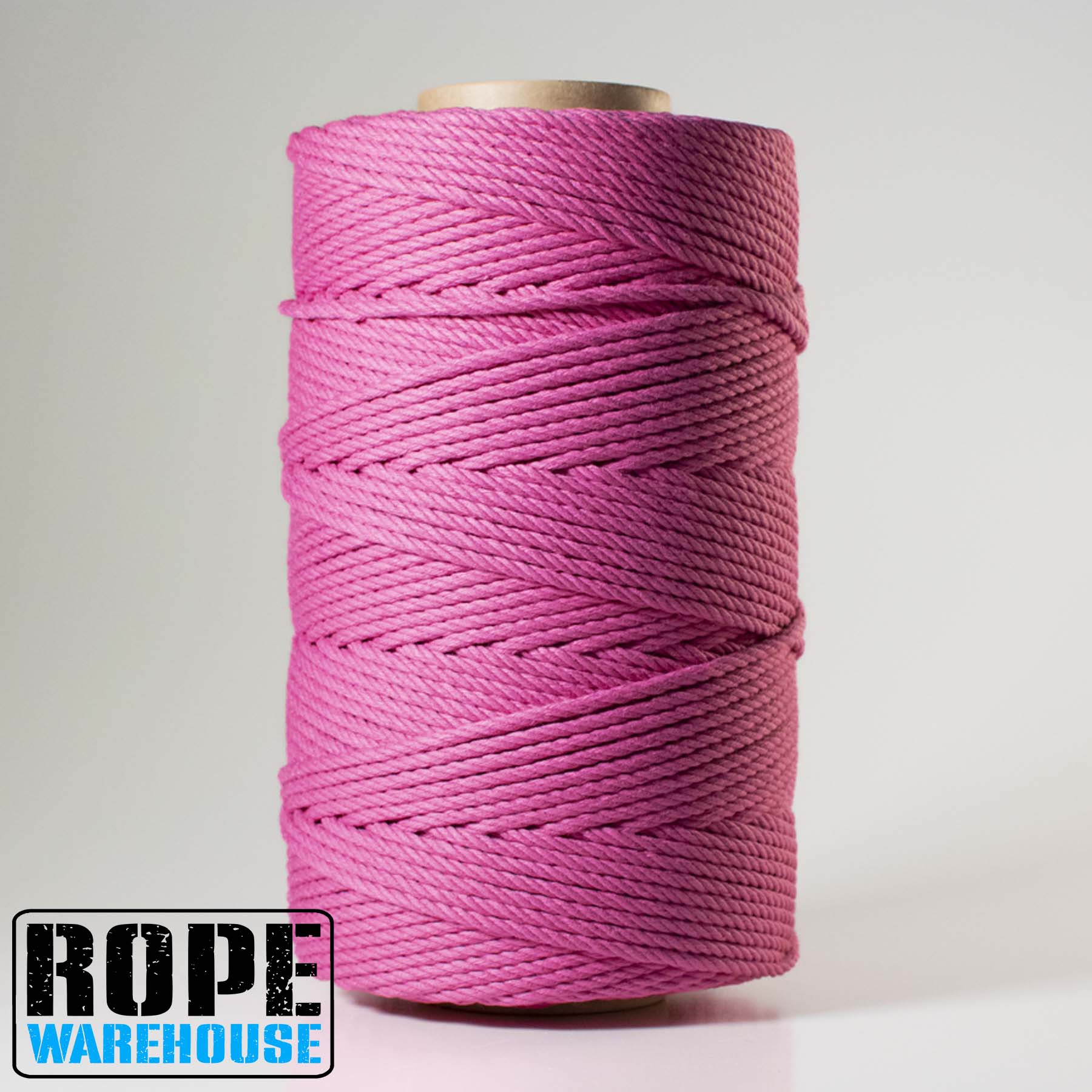 4.5MM X 185M MAGENTA 4 STRAND COLOURED COTTON ROPE – ROPE WAREHOUSE