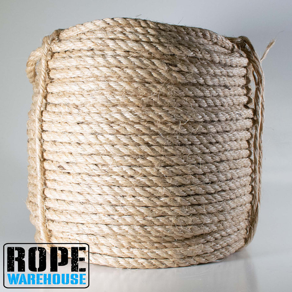 4MM SISAL TWISTED ROPE – ROPE WAREHOUSE